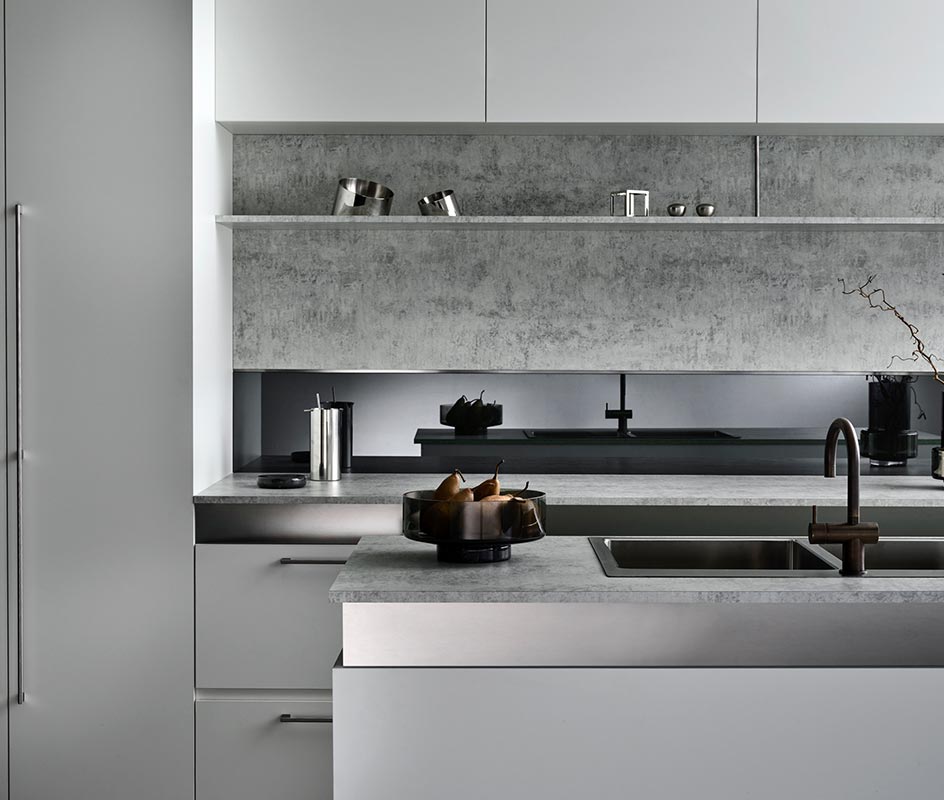 Minimalist White Kitchen, Kitchen Cabinets Samples Melbourne Australia