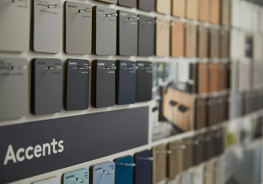 New Laminex Colour Collection Board - Close up