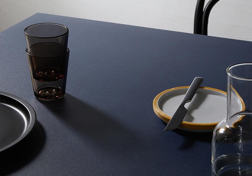 Laminex Reclaimed Denim Fibre benchtop