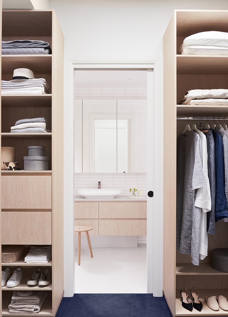 Wardrobe with Laminex Raw Birchply