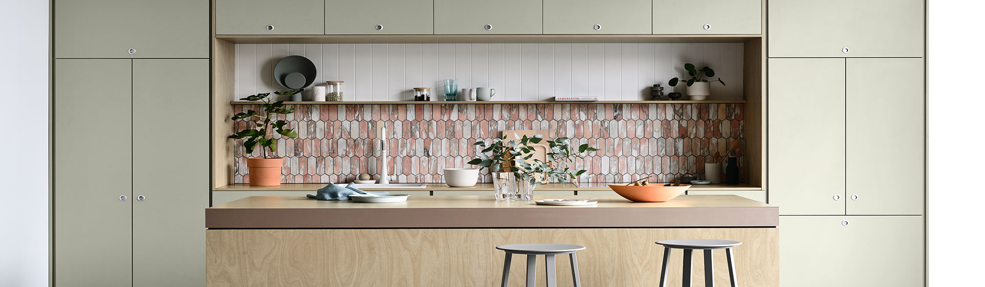 Laminex Colour Collection Kitchen designed by Olivia Cirocco