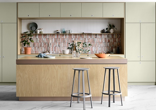 Laminex Colour Collection kitchen by Olivia Cirocco