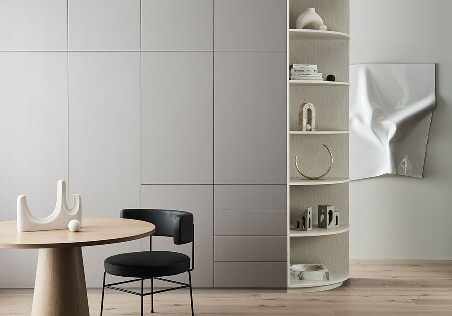 Laminex-PureGrain-Dining-Room-Cabinetry-gallery